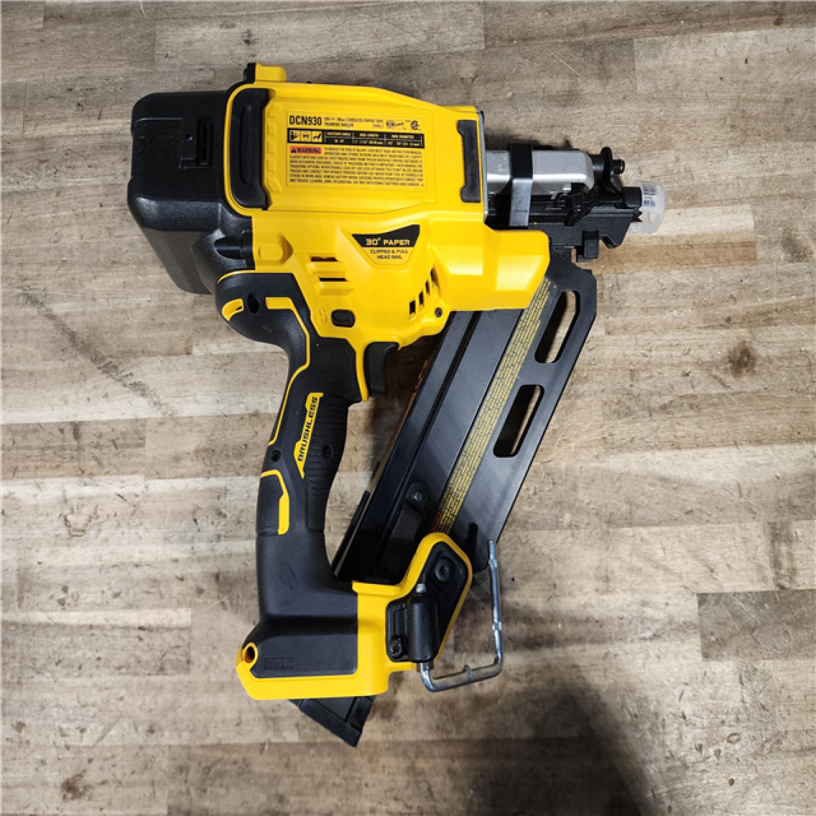 HOUSTON LOCATION - AS-IS DEWALT 20V 30 Degree Cordless Framing Nailer (Tool-Only)