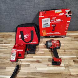 HOUSTON LOCATION - AS-IS Milwaukee FUEL 18V Lithium-Ion Brushless Cordless 1/2 in. Impact Wrench w/Friction Ring Kit