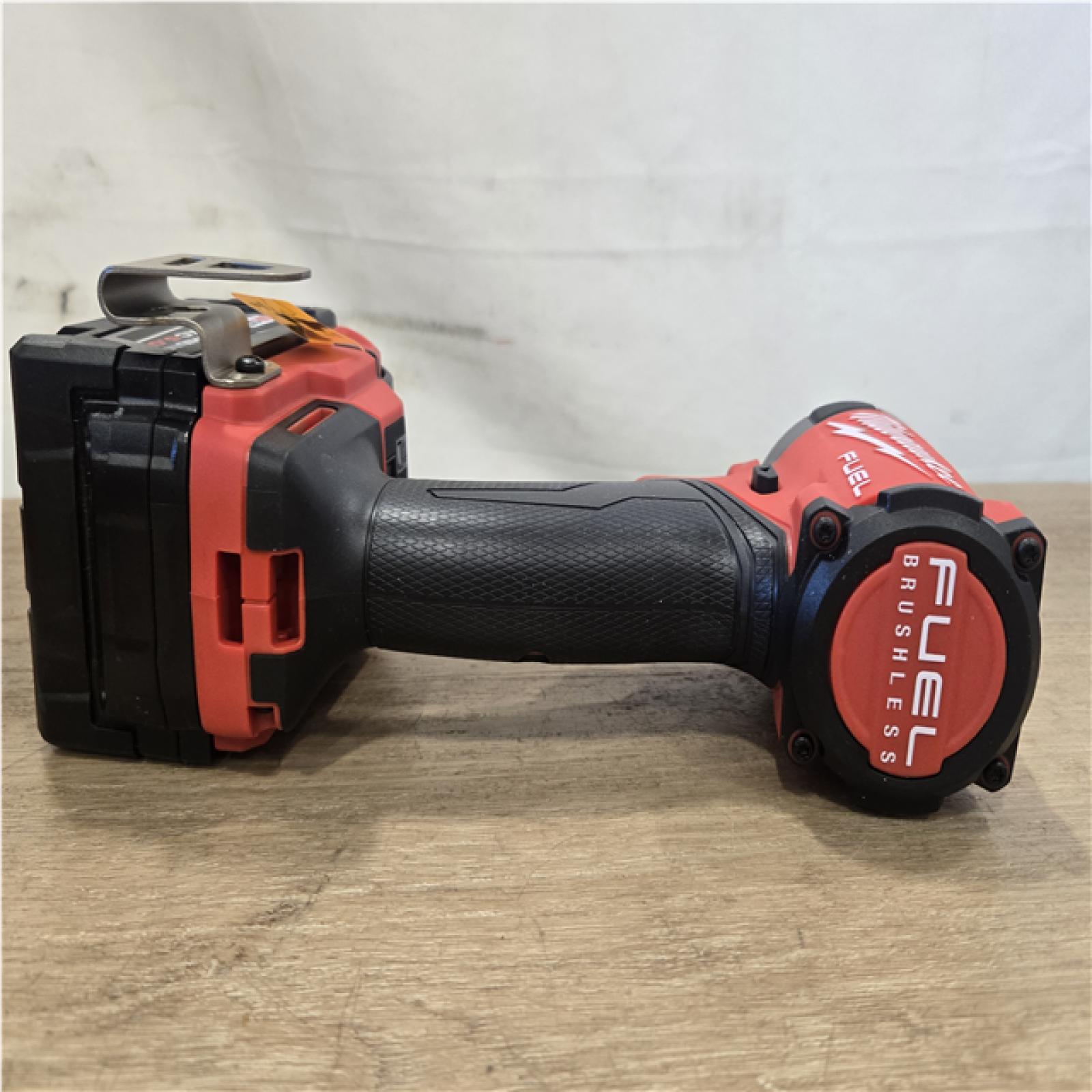AS-IS Milwaukee FUEL 18V Lithium-Ion Brushless Cordless Hammer Drill and Impact Driver Combo Kit