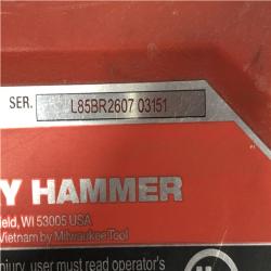 AS-IS Milwaukee  FUEL 18V Lithium-Ion Brushless Cordless 1 in. SDS-Plus Rotary Hammer (Tool-Only)