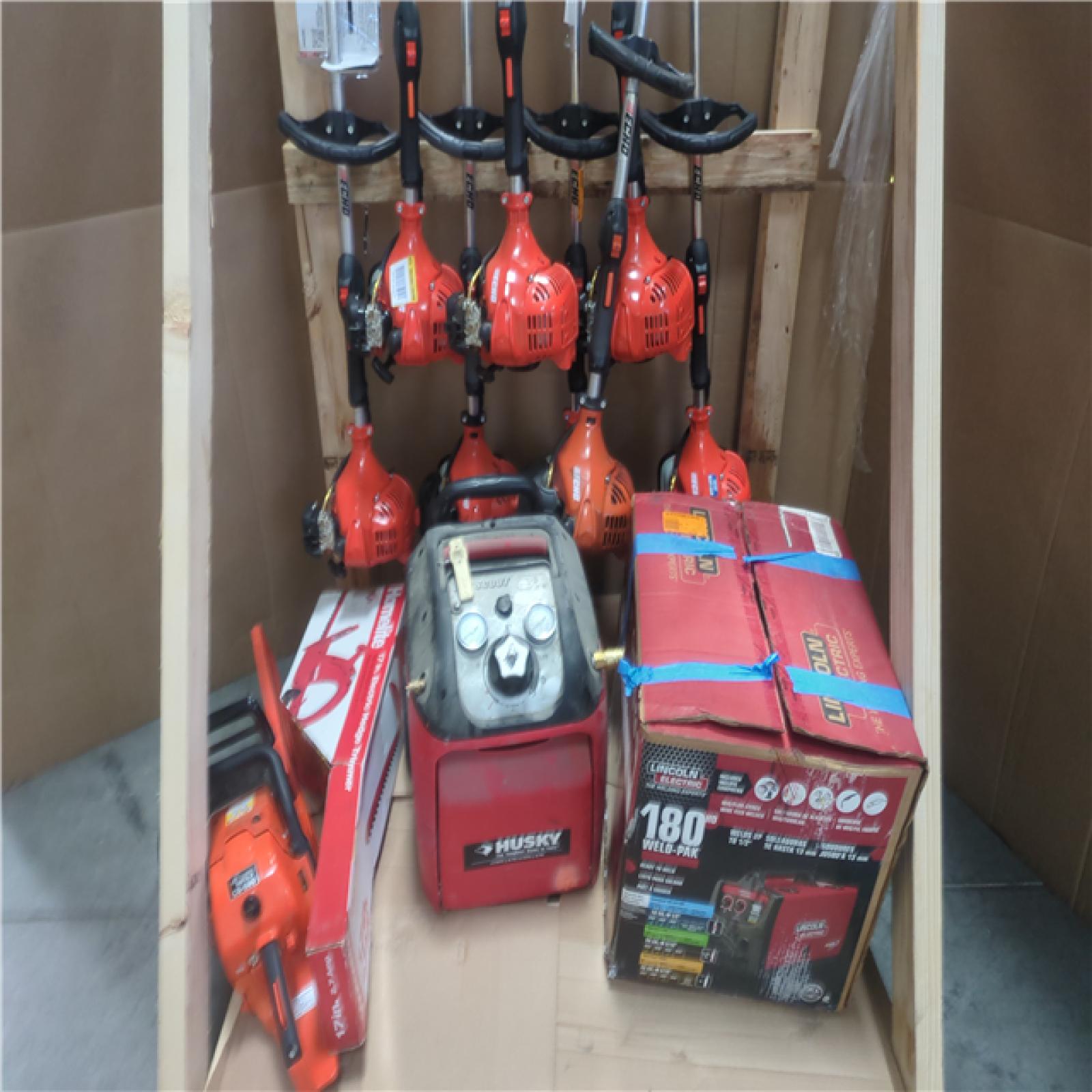 California AS-IS OUTDOOR POWER EQUIPMENT