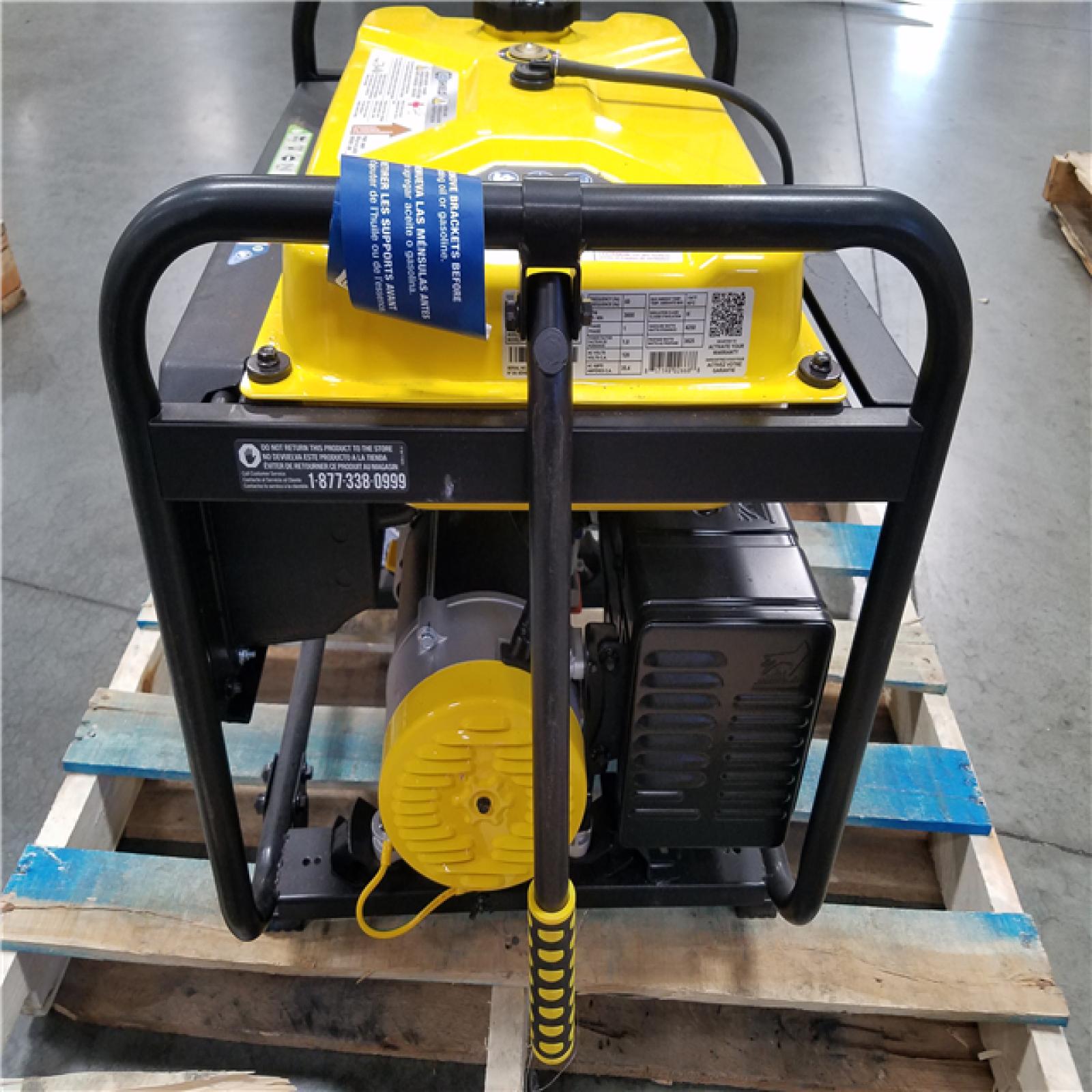 CALIFORNIA AS-IS CHAMPION PORTABLE GENERATOR