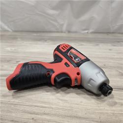 AS-IS Milwaukee 2494-22 M12 Cordless 3/8 Drill / Driver and 1/4 Hex Impact Driver Kit