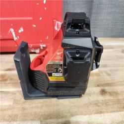 HOUSTON LOCATION - AS-IS Milwaukee 12-Volt Lithium-Ion Cordless Green 250 ft. 3-Plane Laser Level Kit