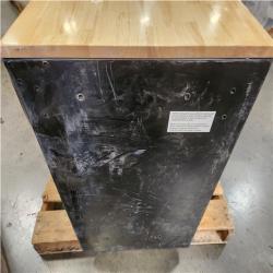 Phoenix LIKE NEW Husky Modular Tool Storage 52 in. W x 20 in. D Standard Duty Black Mobile Workbench Cabinet