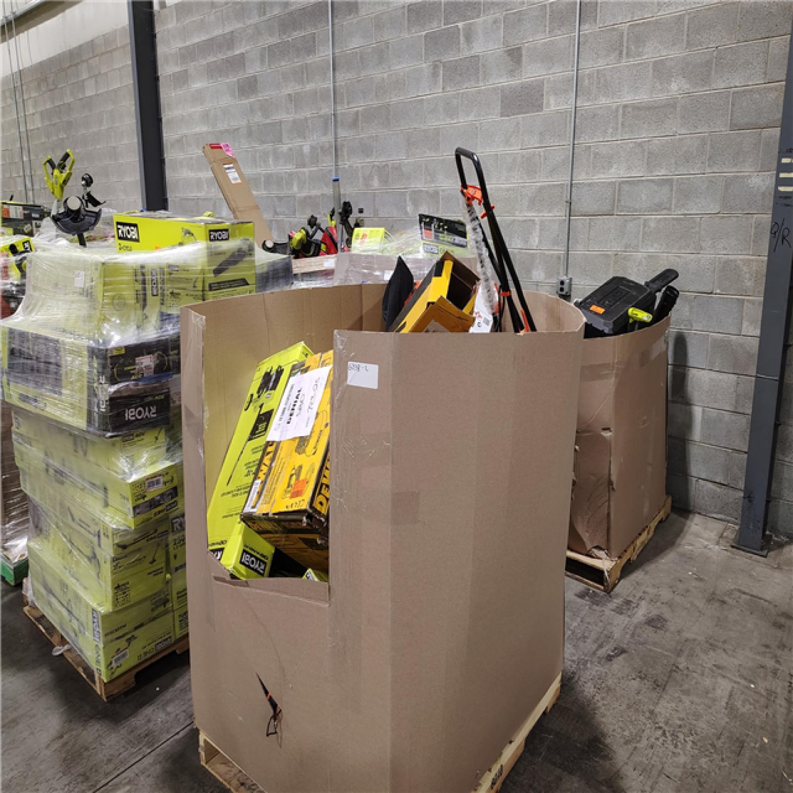 Pittston Location As-Is Power Tools Partial Truckload (8 Pallets) 6338-C