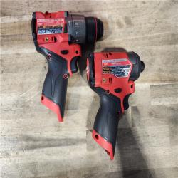 HOUSTON LOCATION - AS-IS Milwaukee 3497-22 12V Brushless Hammer Drill and Impact Driver Combo Kit