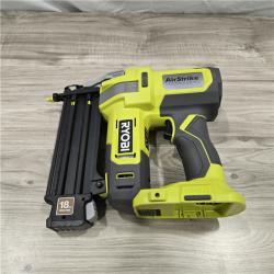 LIKE NEW! - RYOBI ONE+ 18V 18-Gauge Cordless Brad Nailer (Tool Only)
