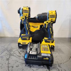 AS-IS- DeWalt 2-Tool Combo Kit W/ (2) BATTERY & CHARGER