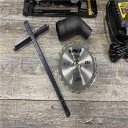 AS-IS DEWALT Atomic 20-Volt Maximum Lithium-Ion Cordless Brushless 4-1/2 in. Circular Saw Kit