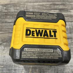 AS-IS DEWALT FLEXVOLT 20V/60V MAX Lithium-Ion 6.0Ah Battery Pack Kit