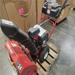 Dallas Location - As-Is Troy-Bilt Storm 24 in. 208 cc Two- Stage Gas Snow Blower