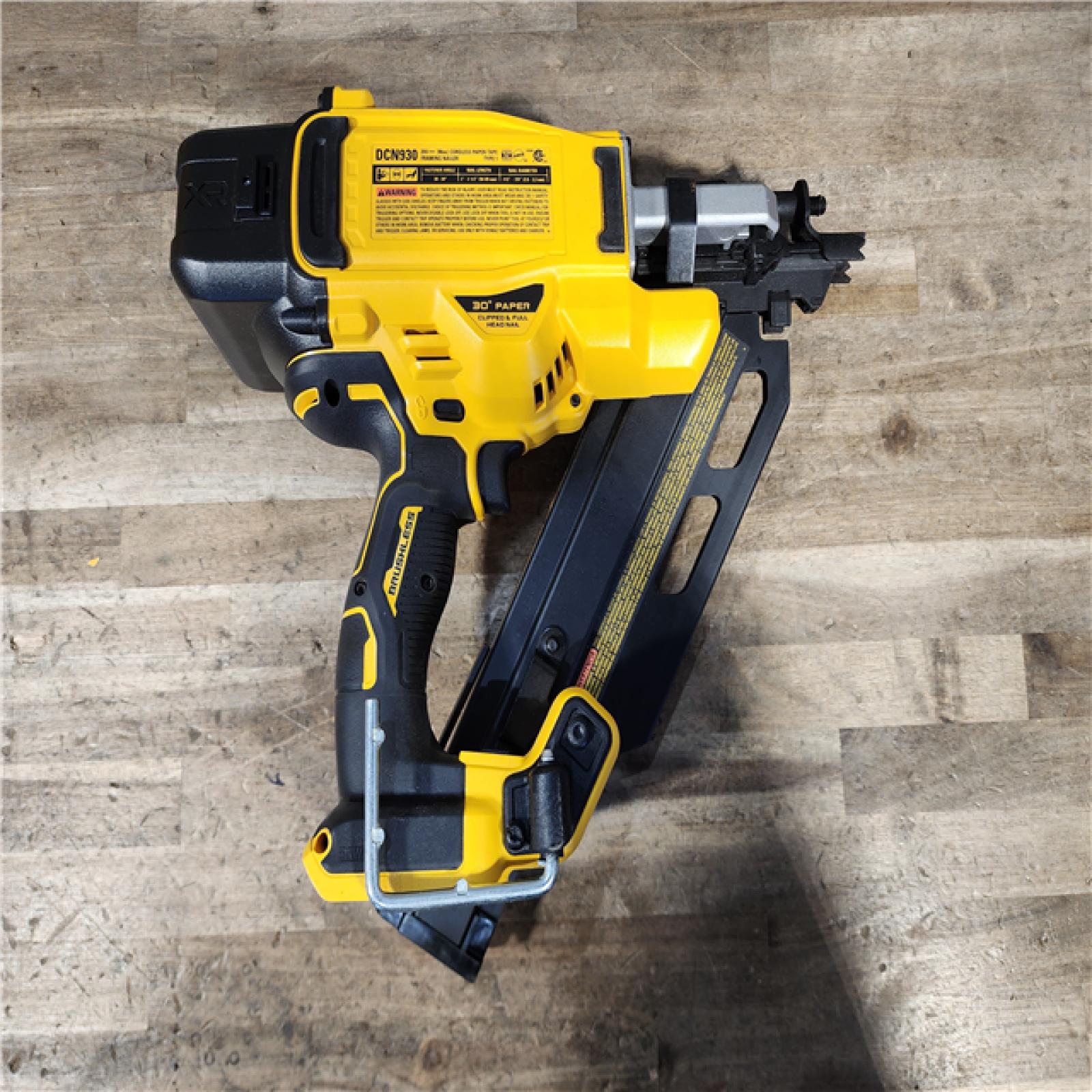 HOUSTON LOCATION - AS-IS DEWALT 20V 30 Degree Cordless Framing Nailer (Tool-Only)