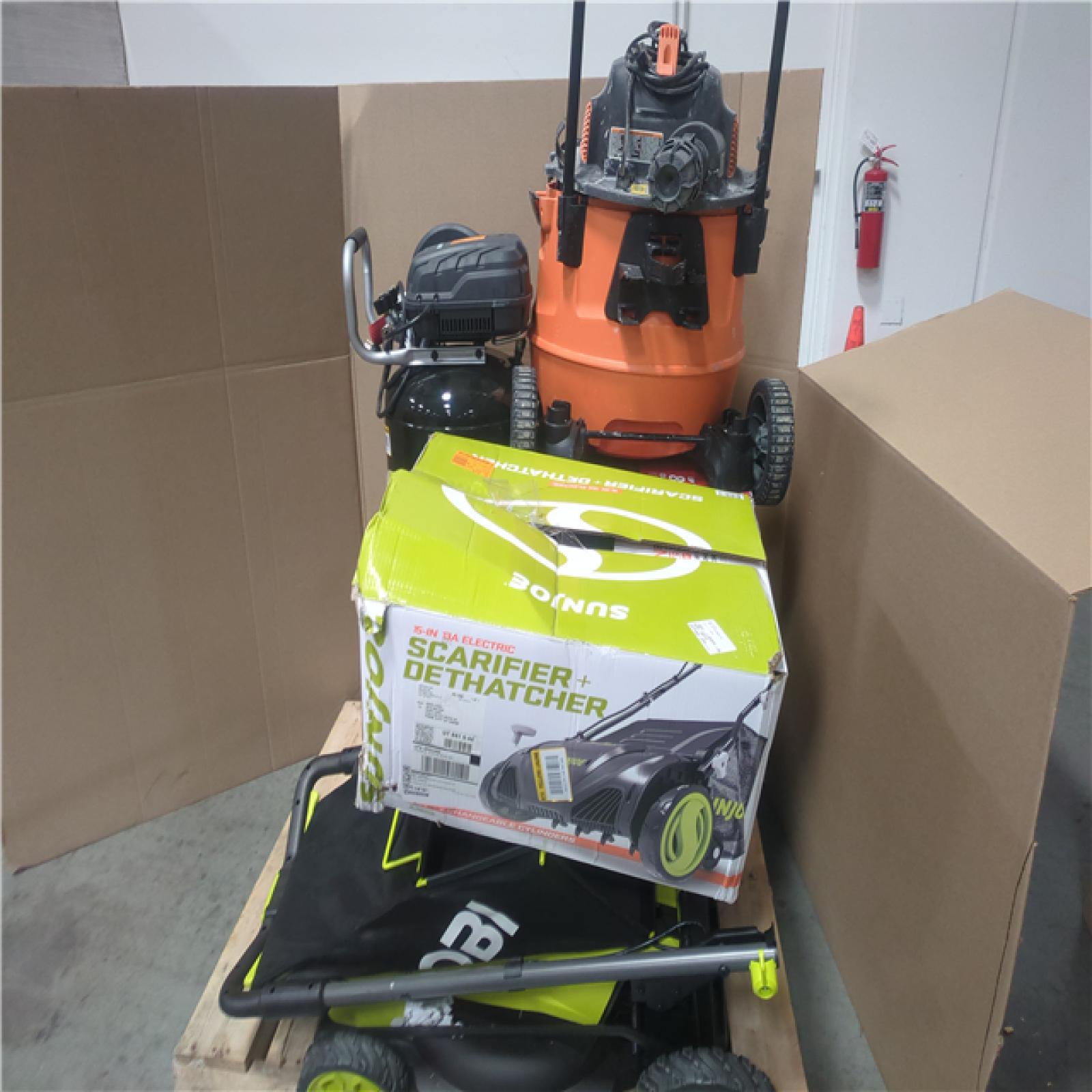 CALIFORNIA AS-IS OUTDOOR POWER EQUIPMENT