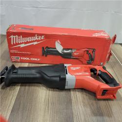 AS-IS Milwaukee  M18 SAWZALL Lithium-Ion Cordless Reciprocating Saw (Tool Only)