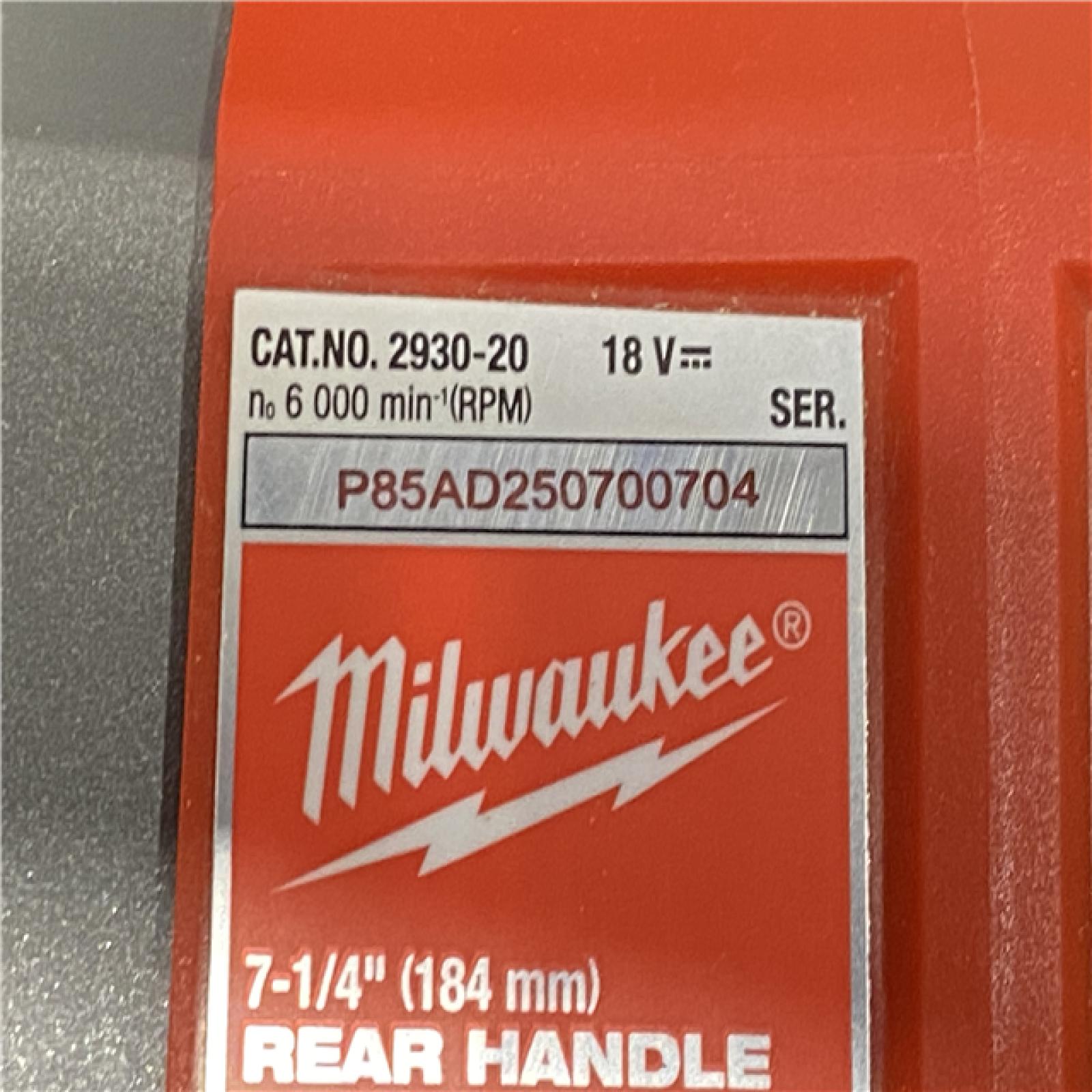 AS-IS Milwaukee FUEL 18V Lithium-Ion Cordless 7-1/4 in. Rear Handle Circular Saw (Tool-Only)