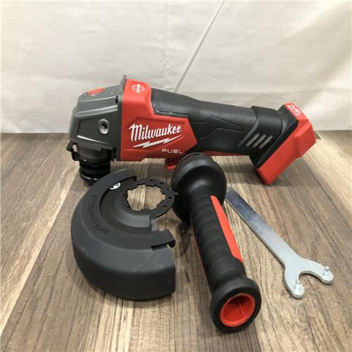 AS-IS Milwaukee FUEL 18V Lithium-Ion Brushless Cordless 4-1/2 in./5 in. Grinder w/Paddle Switch (Tool-Only)