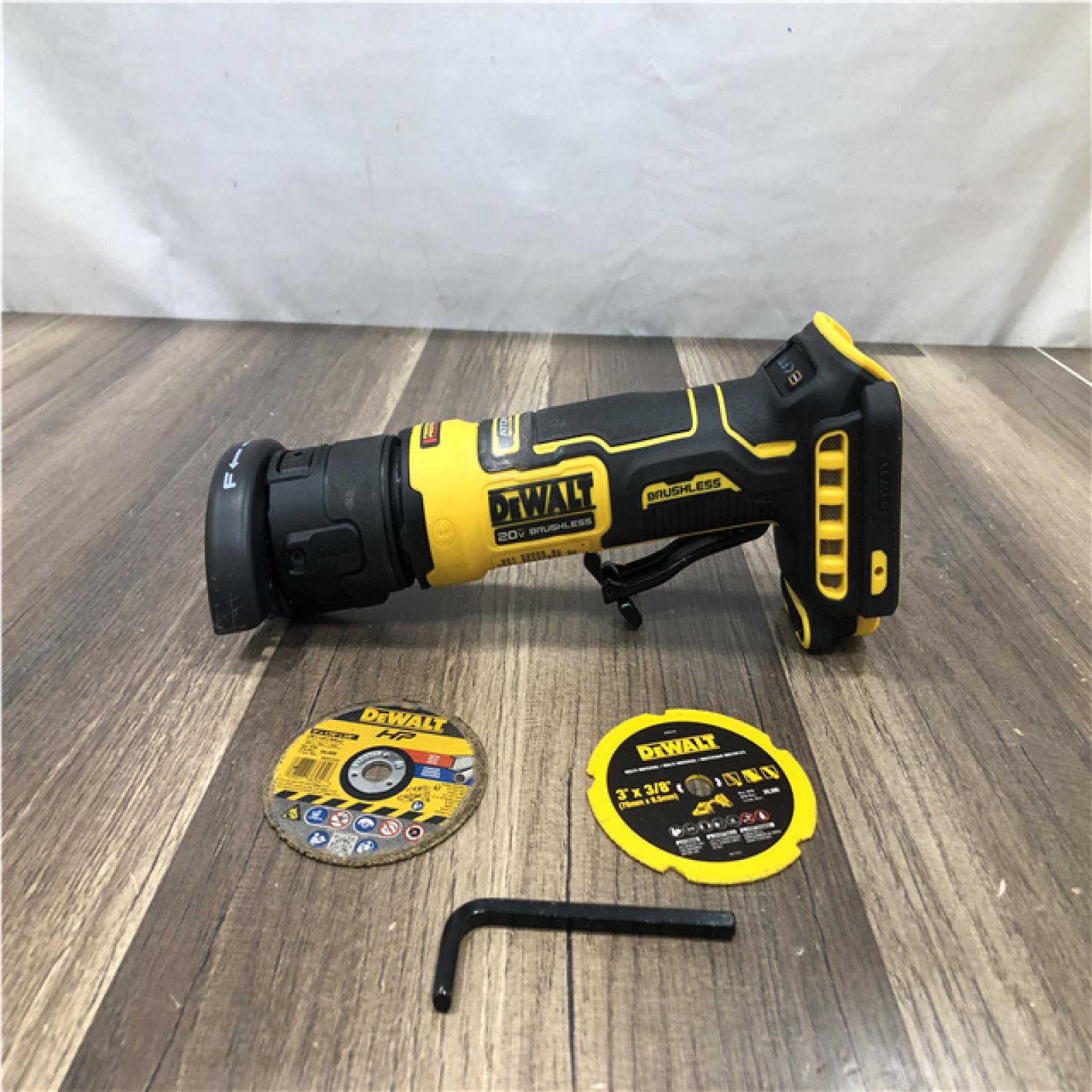 AS-IS DeWalt 20V MAX XR 3 in. Cordless Brushless Compact Cut-Off Tool Tool Only