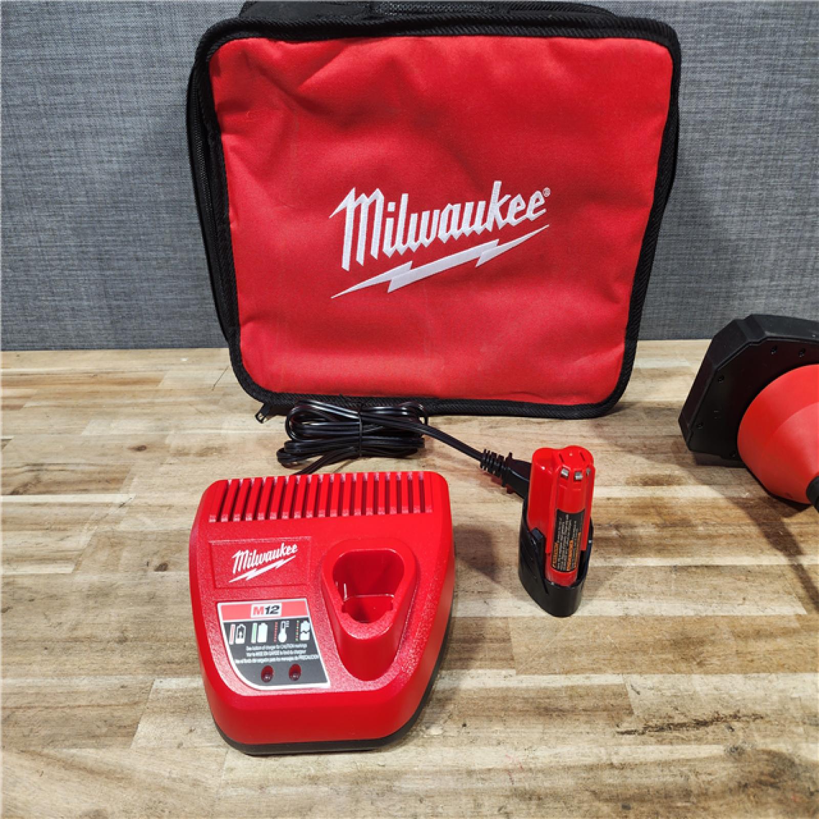 HOUSTON LOCATION - AS - IS Milwaukee 12V Lithium-Ion Cordless M-SPECTOR 360-Degree 4 ft. Inspection Camera Kit