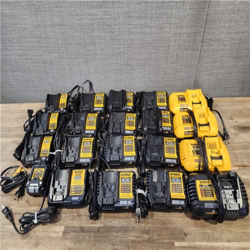 HOUSTON LOCATION - AS-IS DEWALT BATTERY CHARGER PACK QTY - 20