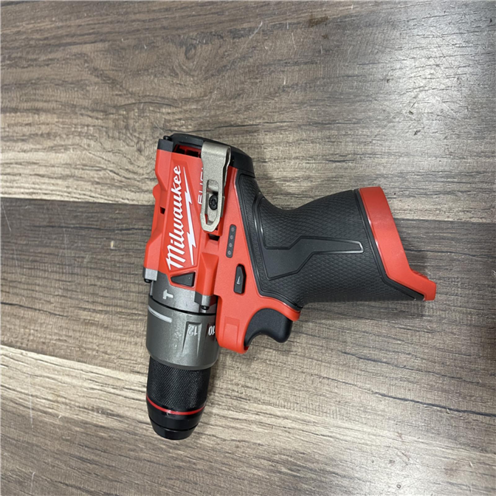AS-IS Milwaukee FUEL 12V Lithium-Ion Brushless Cordless 1/2 in. Hammer Drill (Tool-Only)