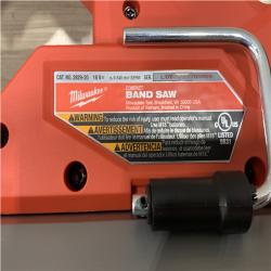 AS-IS Milwaukee FUEL 18V Lithium-Ion Brushless Cordless Compact Bandsaw (Tool-Only)