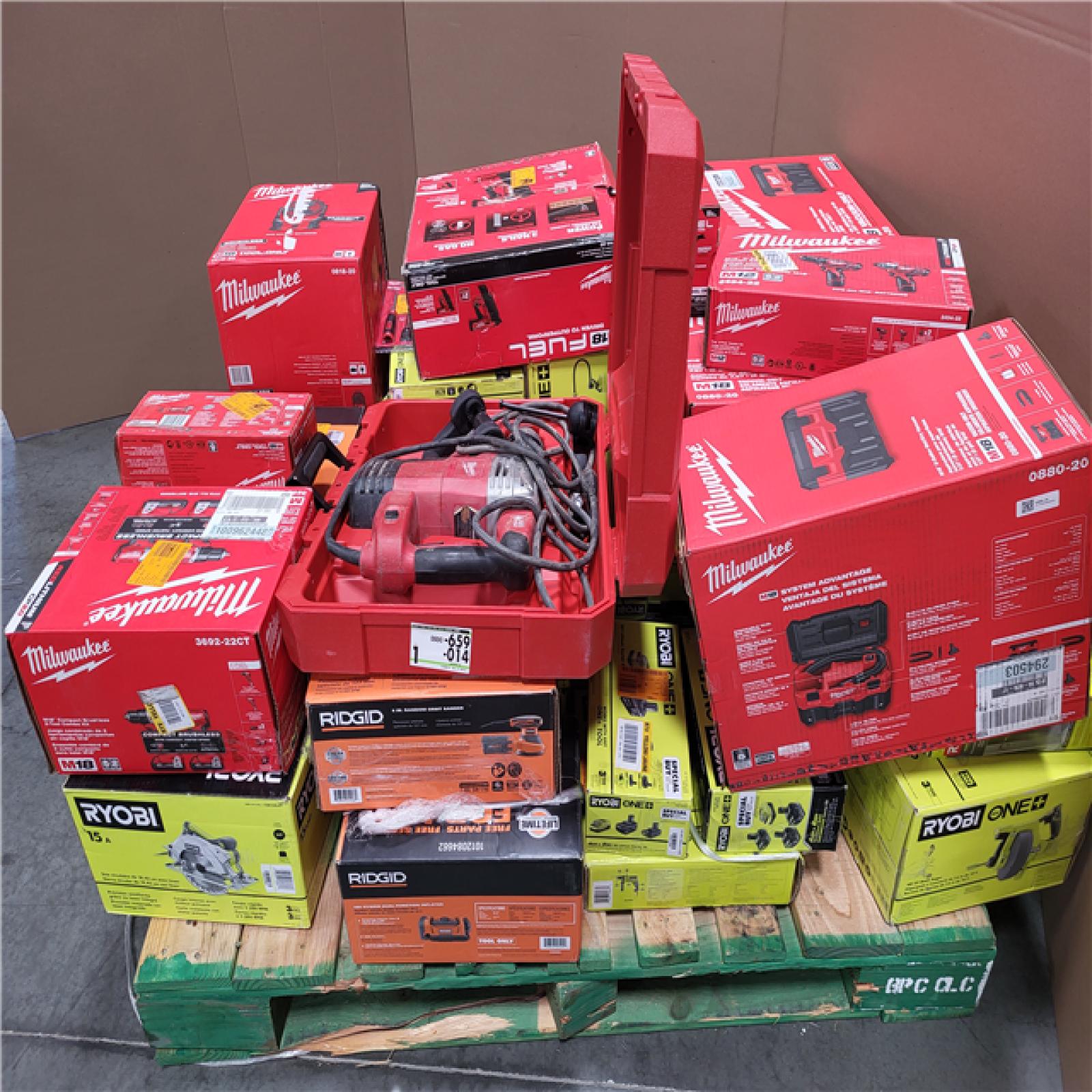 CALIFORNIA AS-IS TOOL PALLET