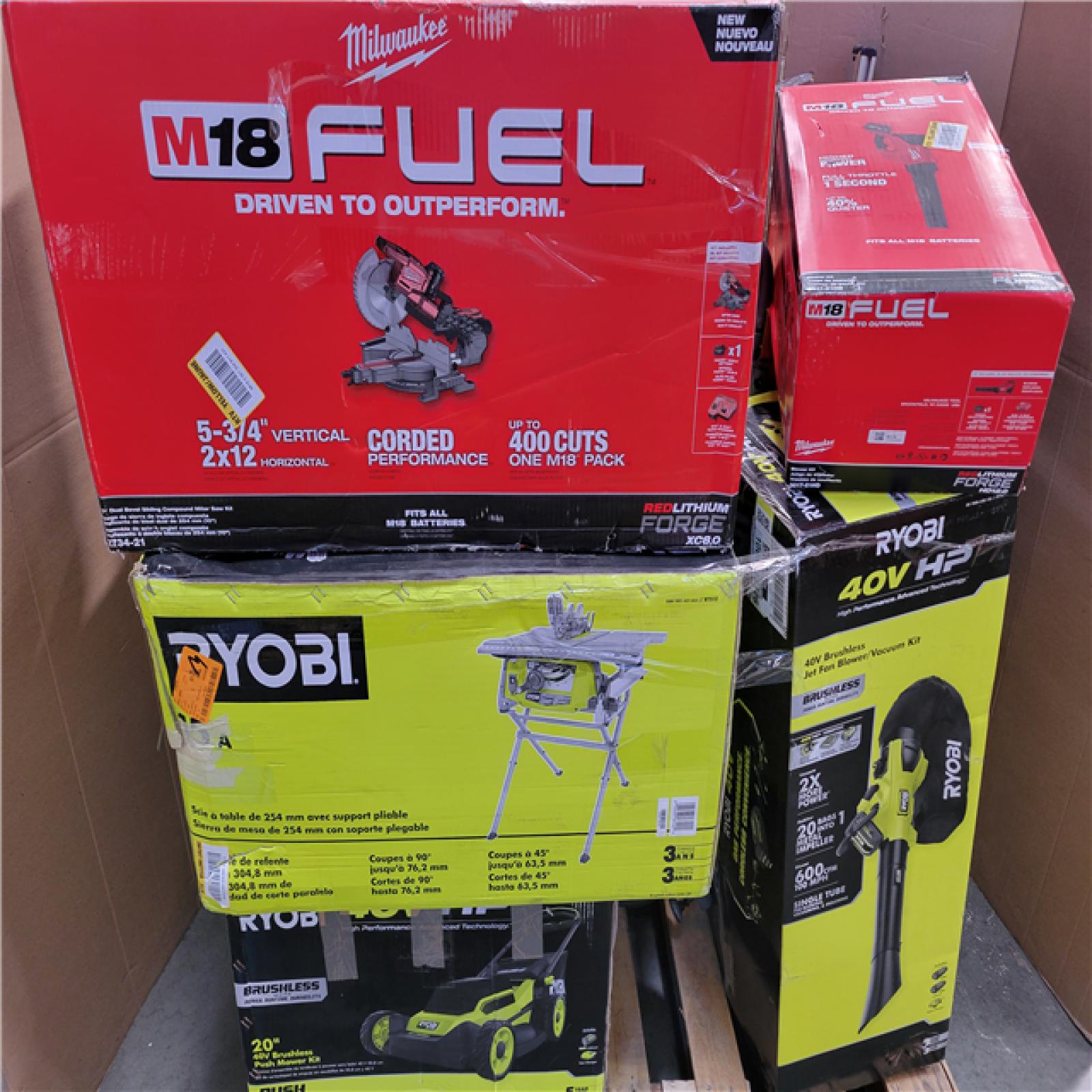 CALIFORNIA AS-IS TOOL PALLET