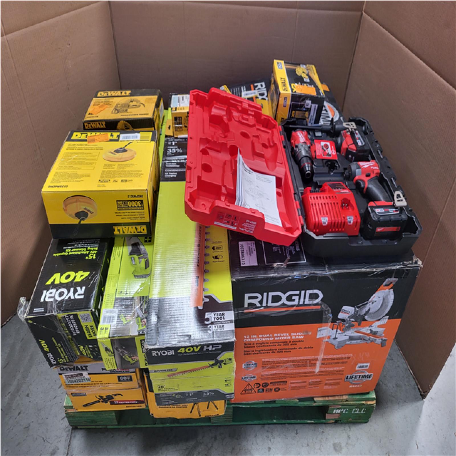 CALIFORNIA AS-IS TOOL PALLET