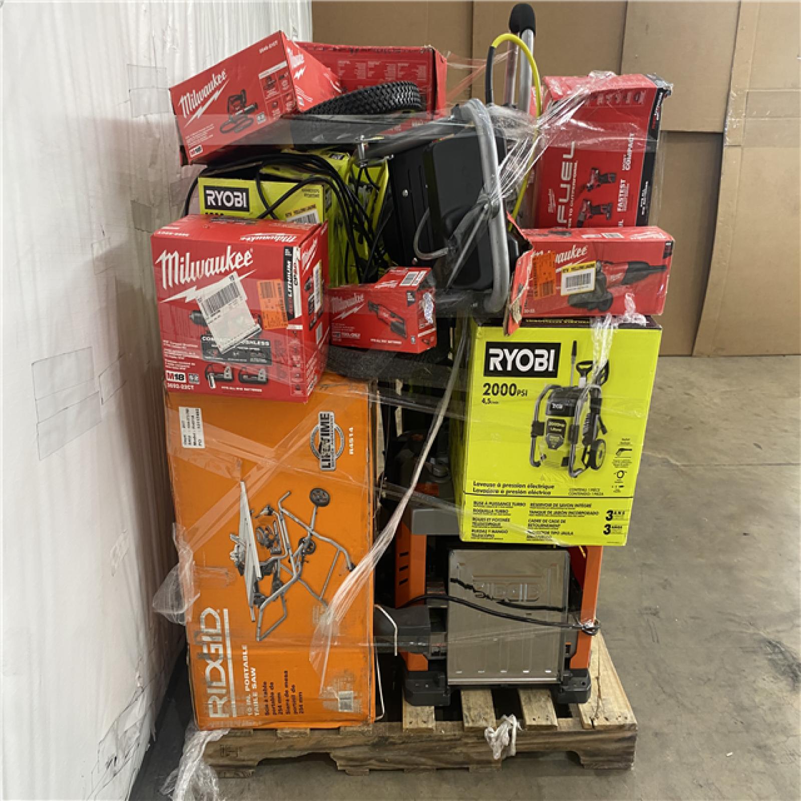 Houston Location AS IS - Tool Pallet