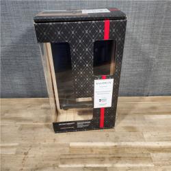 HOUSTON LOCATION - AS-IS BALDWIN SPYGLASS LEVER ENTRANCE MATTE BLACK FINISH