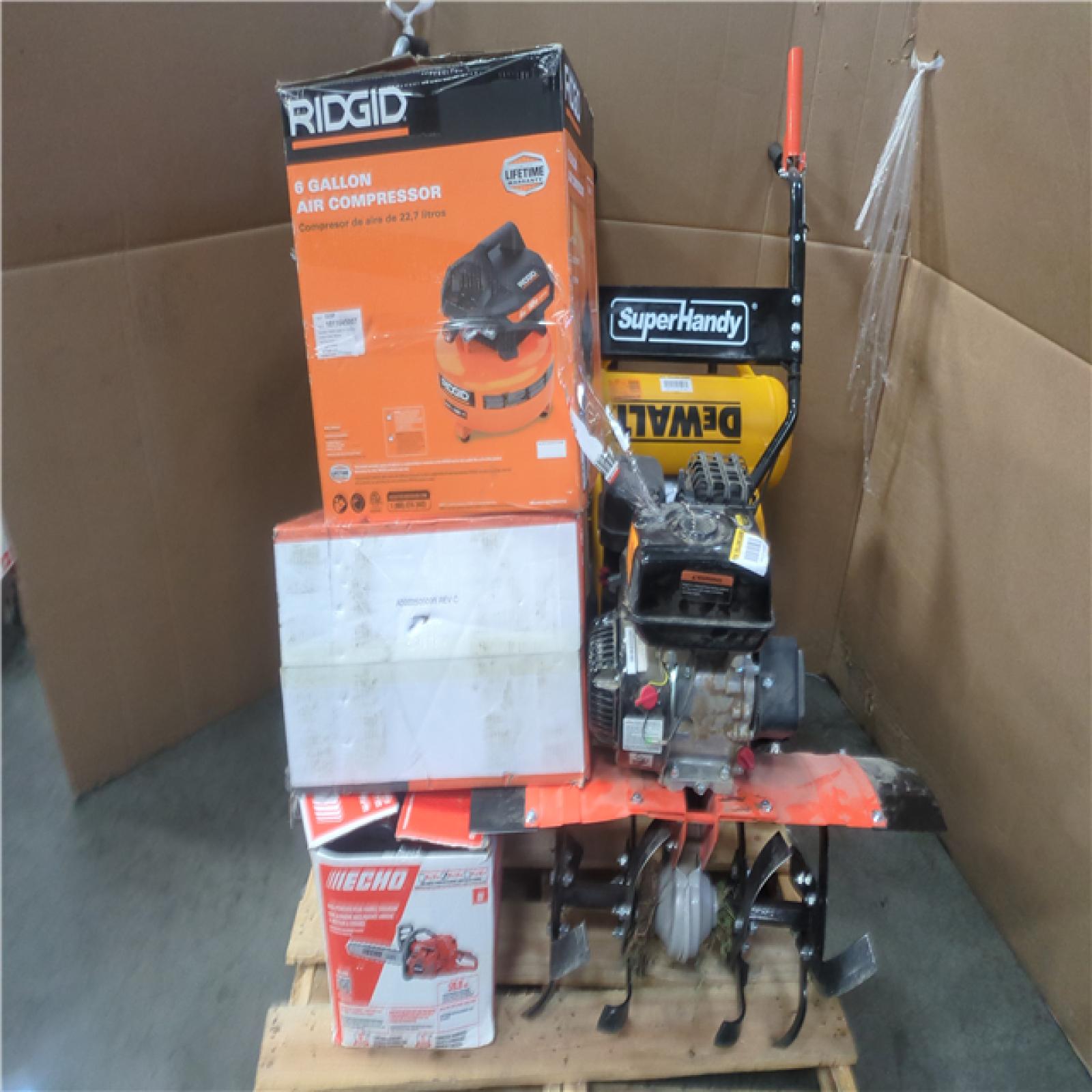 California AS-IS OUTDOOR POWER EQUIPMENT