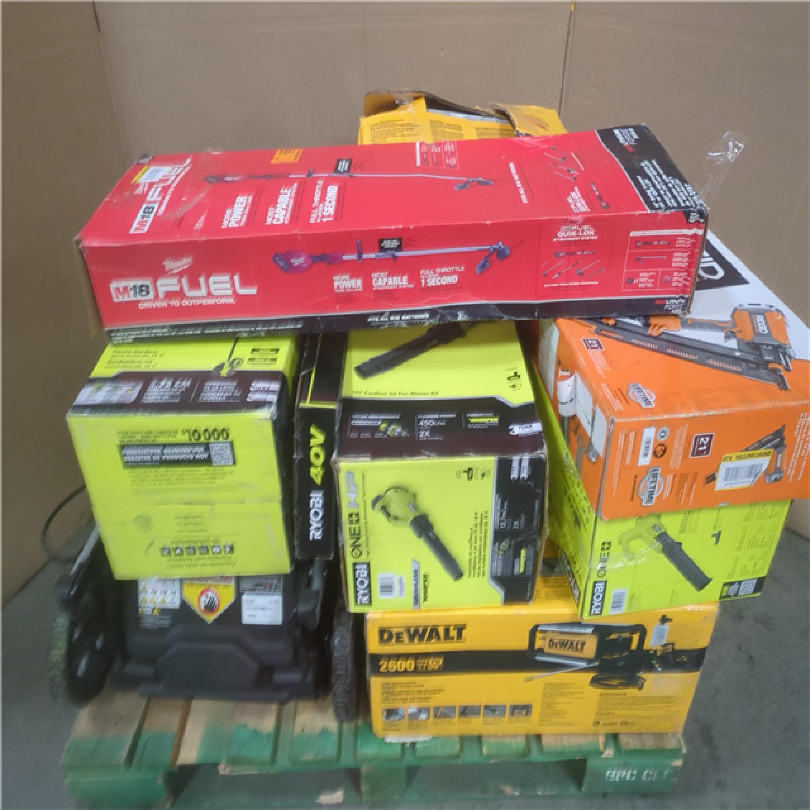 CALIFORNIA AS-IS TOOL PALLET