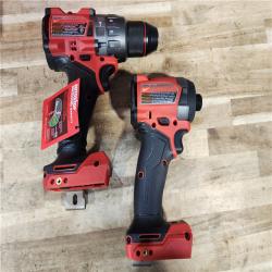 HOUSTON LOCATION - AS-IS (APPEARS LIKE NEW) Milwaukee FUEL 18V Lithium-Ion Brushless Cordless Hammer Drill and Impact Driver Combo Kit