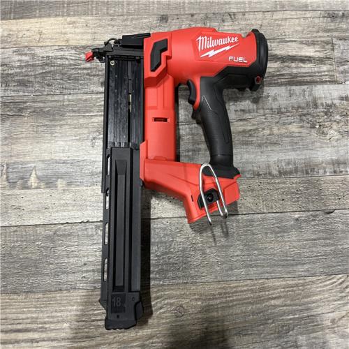 AS-IS Milwaukee FUEL 18-Volt Lithium-Ion Brushless Cordless Gen II 18-Gauge Brad Nailer (Tool-Only)