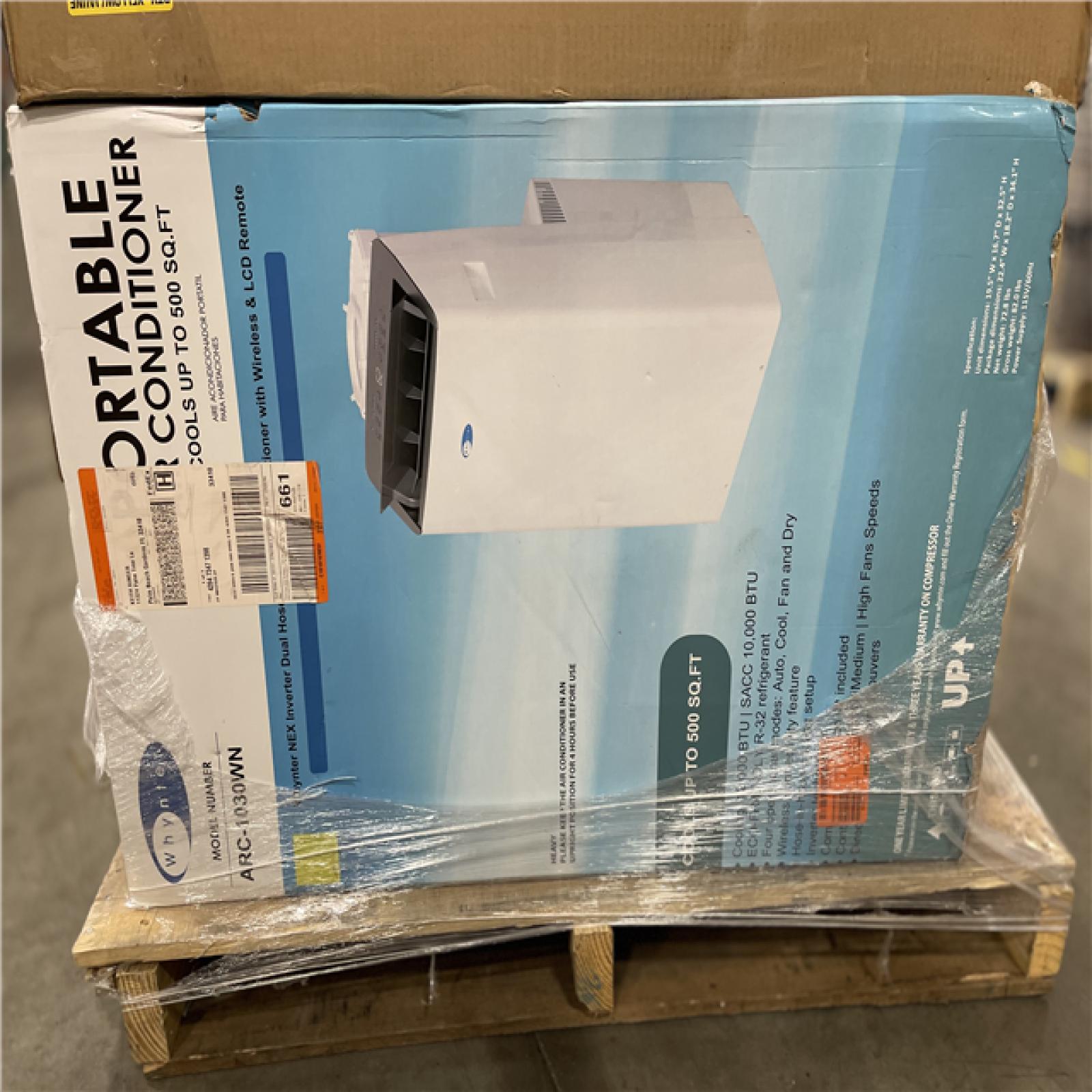 DALLAS LOCATION - AS-IS MONSTER TURBO PALLET