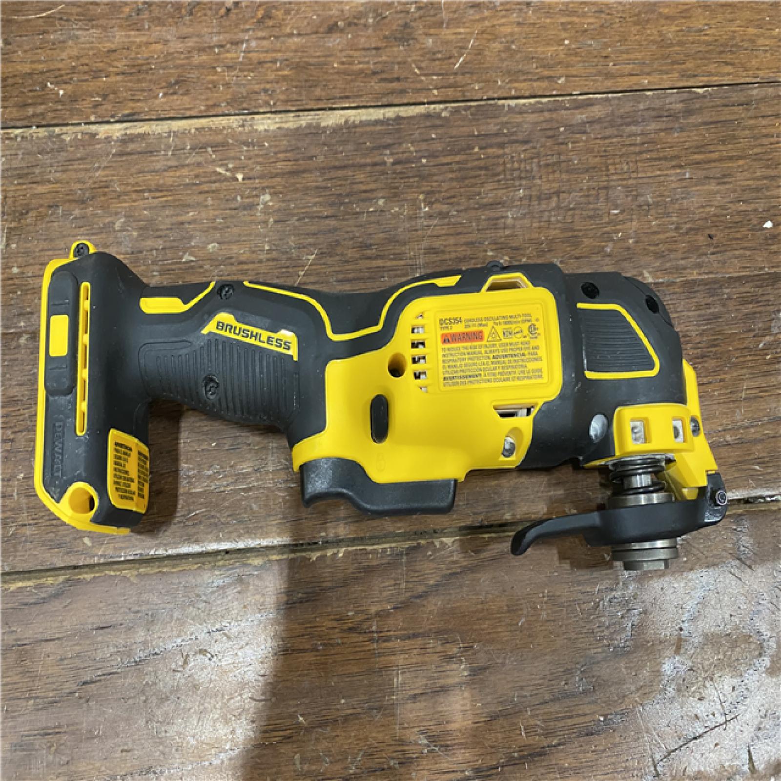 AS-IS ATOMIC 20V MAX Cordless Brushless Oscillating Multi Tool (Tool Only)