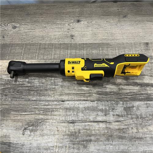AS-IS DEWALT ATOMIC 20V MAX 3/8 in. Extended Reach Cordless Ratchet (Tool Only)