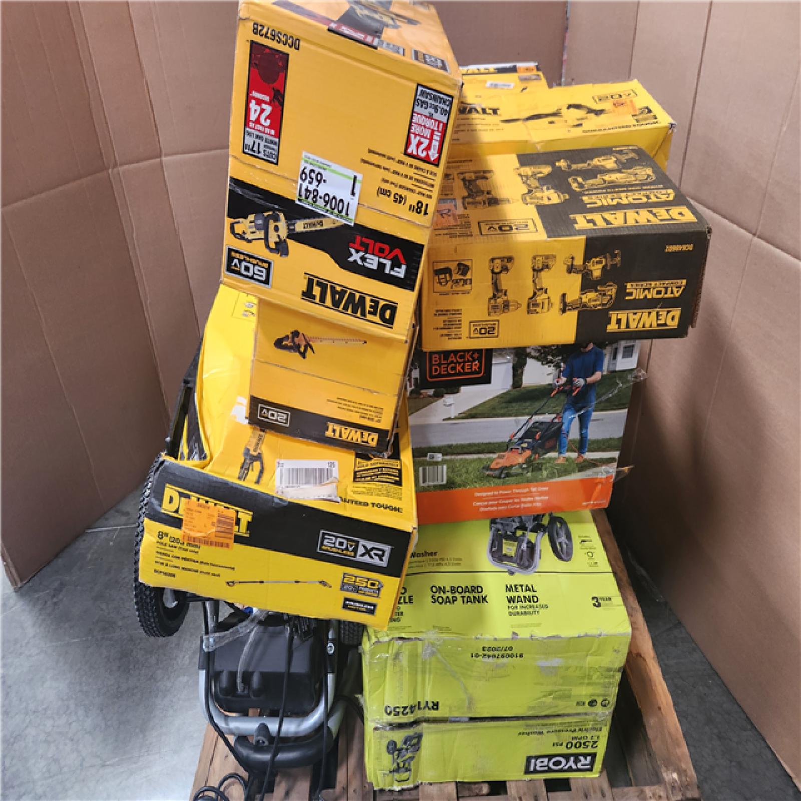 CALIFORNIA AS-IS TOOL PALLET