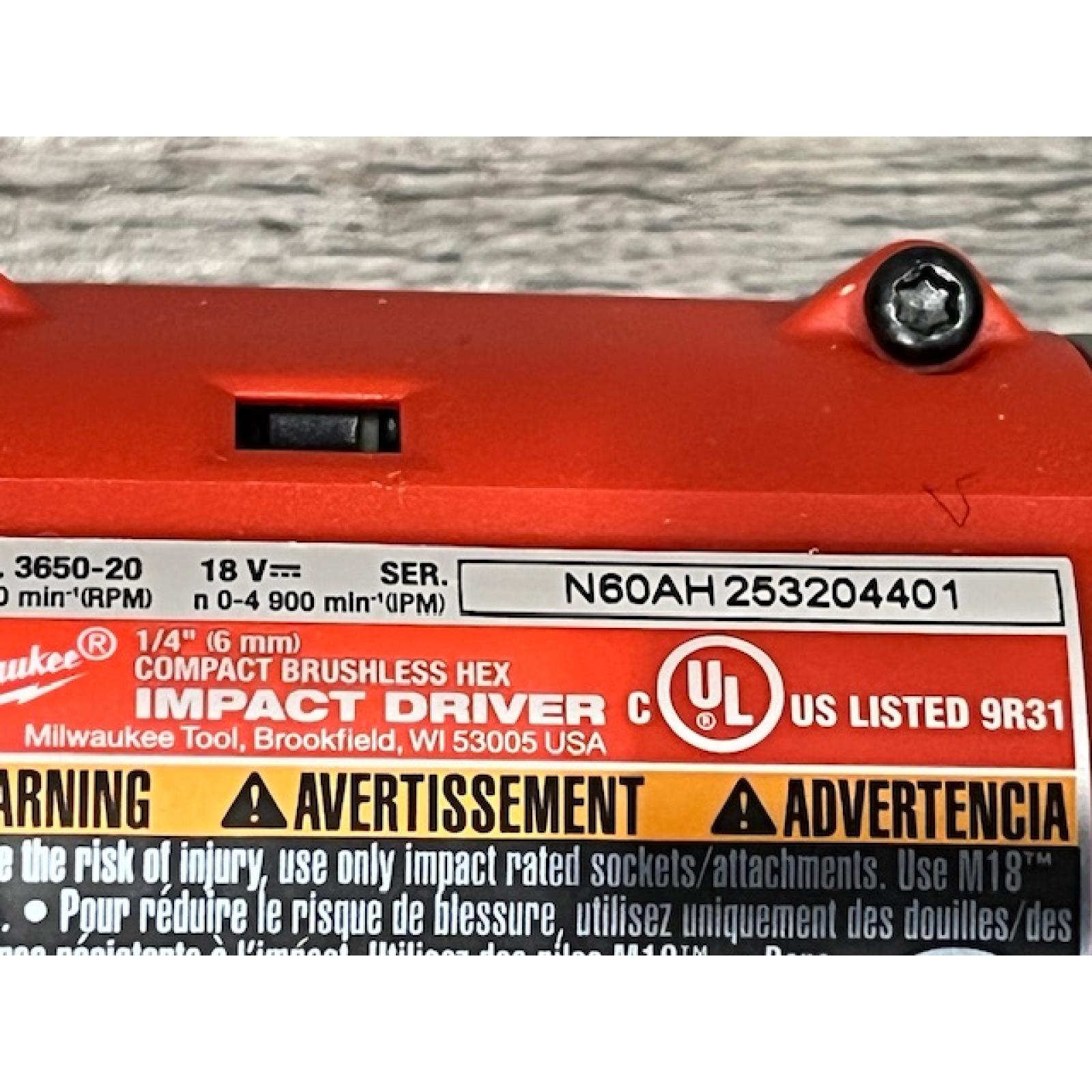 AS-IS Milwaukee 18V Lithium-Ion Brushless Cordless Compact Drill/Impact Combo Kit