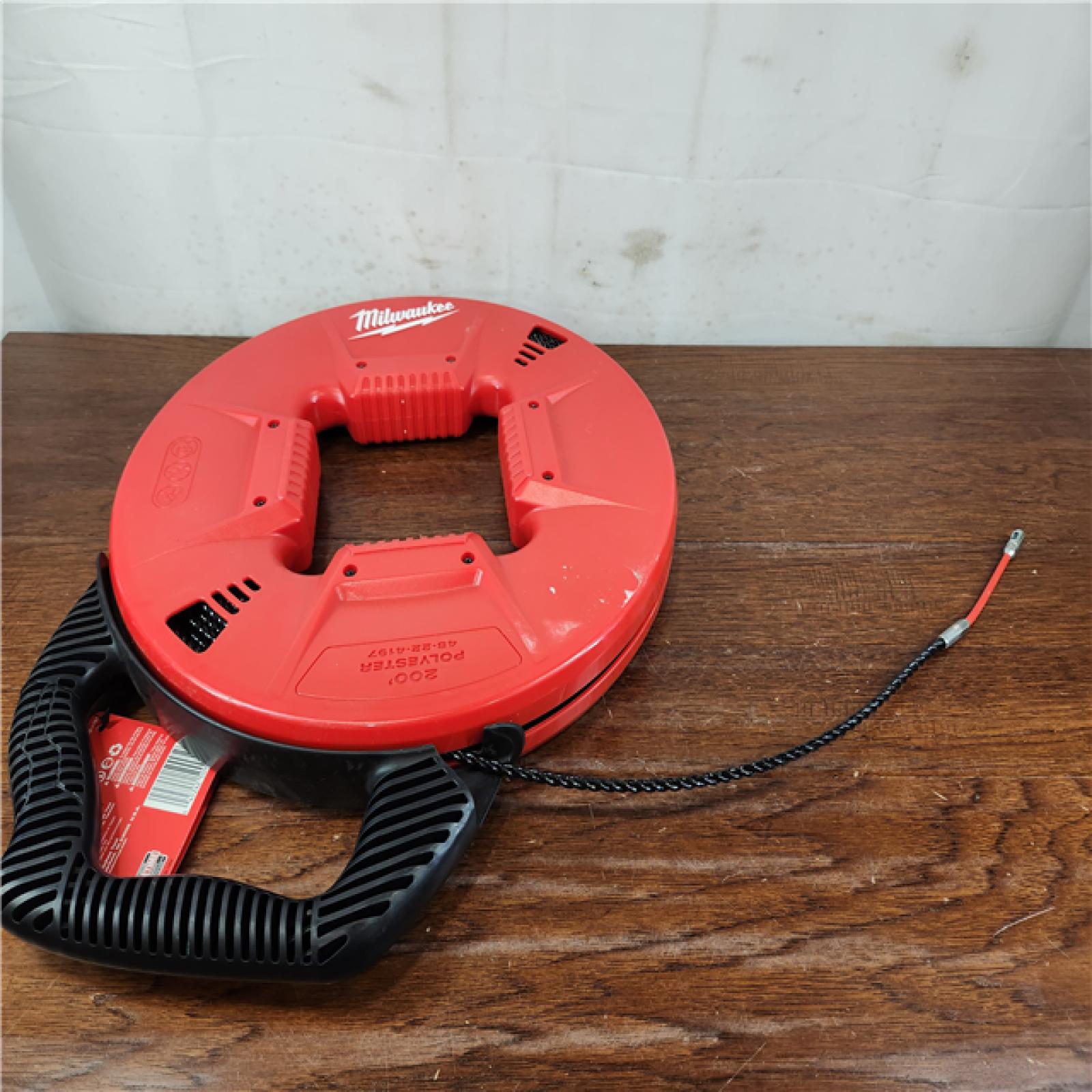 ASIS Milwaukee 200 Ft. Polyester Fish Tape W/ Flexible Metal Leader (Tool Only)