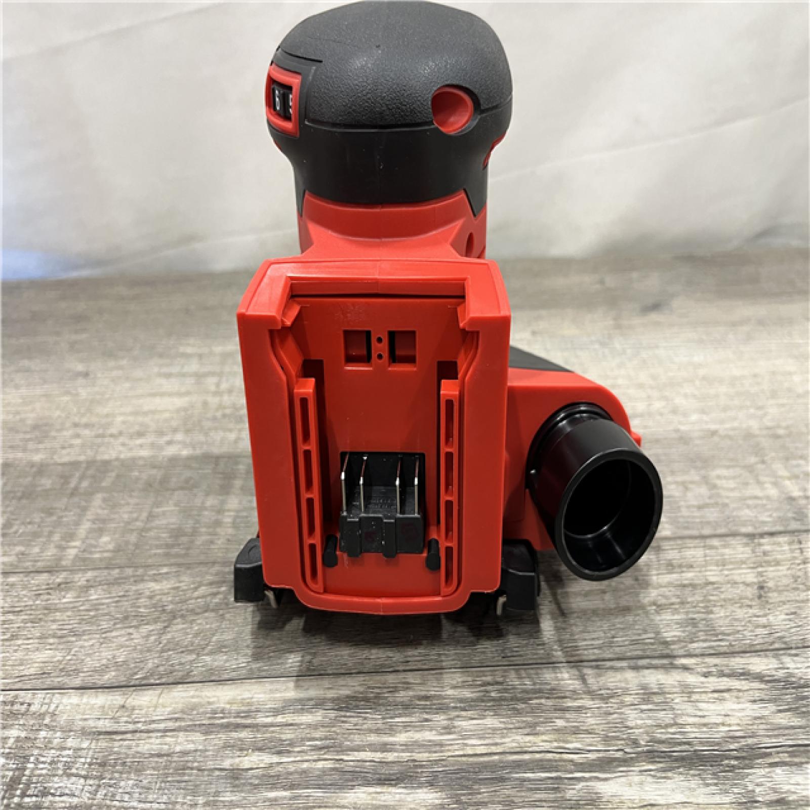 AS-IS Milwaukee 18V Lithium-Ion Cordless 1/4 in. Sheet Sander (Tool-Only)