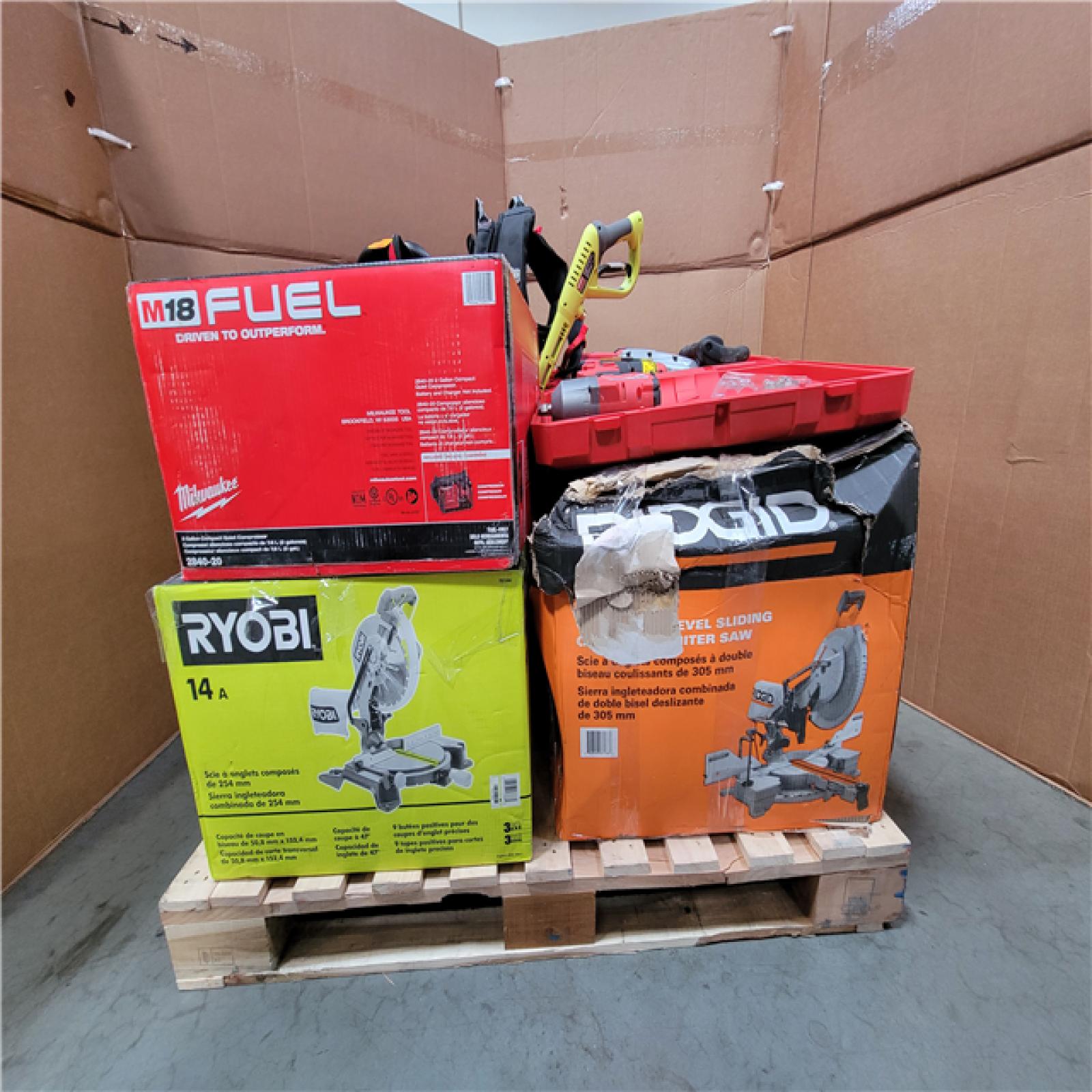 CALIFORNIA AS-IS TOOL PALLET