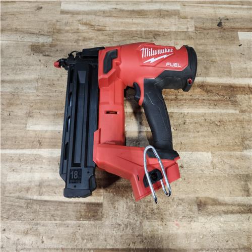 HOUSTON LOCATION - AS - IS Milwaukee FUEL 18-Volt Lithium-Ion Brushless Cordless Gen II 18-Gauge Brad Nailer (Tool-Only)