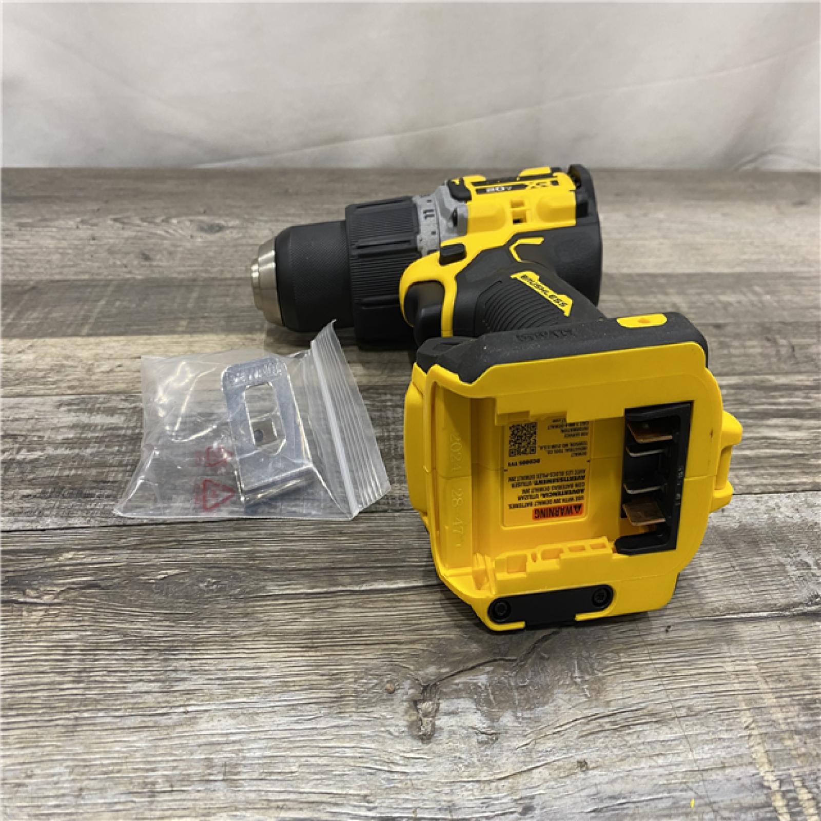 AS-IS DEWALT 20V Compact Cordless 1/2 in. Hammer Drill (Tool-Only)