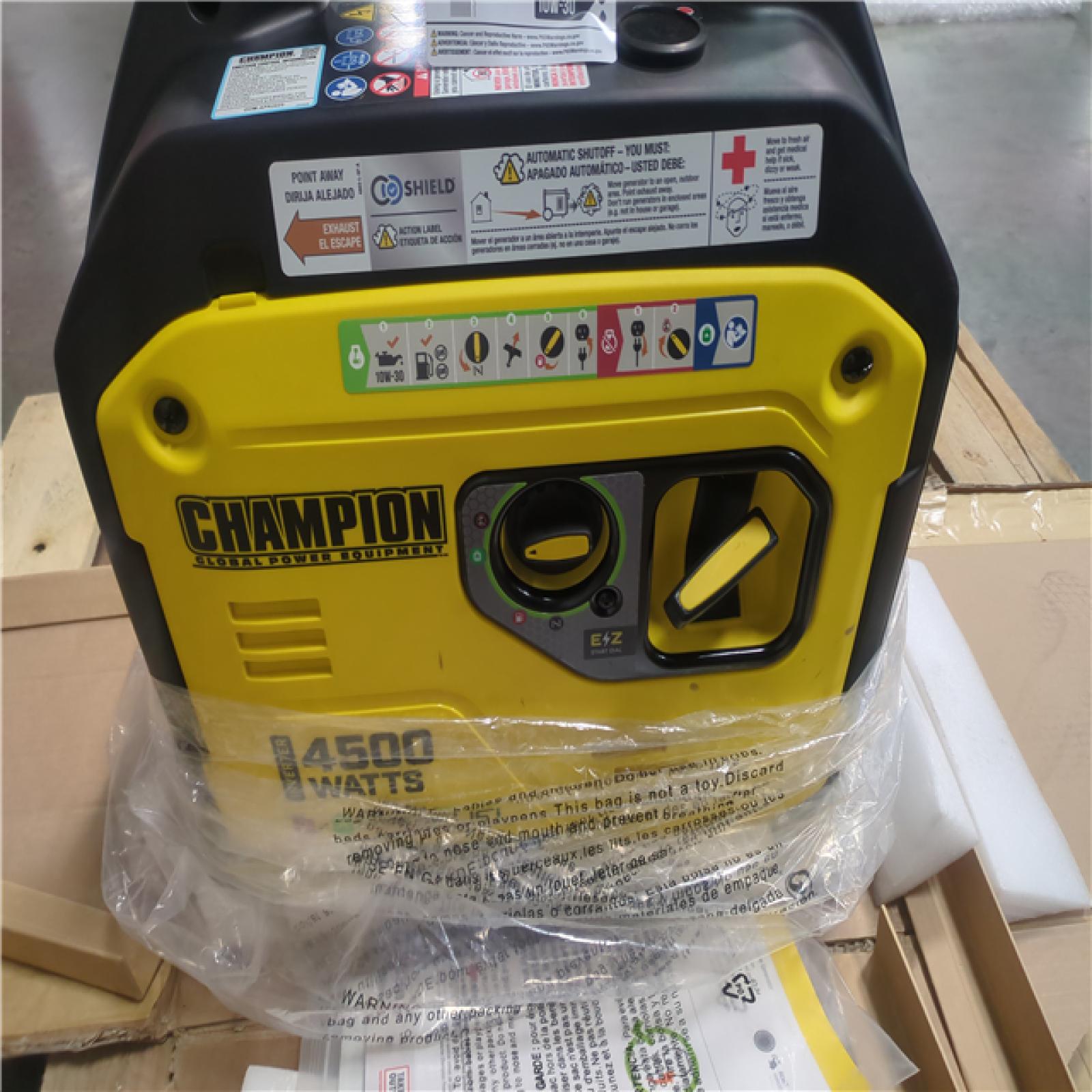 CALIFORNIA AS-IS CHAMPION PORTABLE POWER GENERATOR