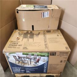 Phoenix NEW Hampton Bay Felton Falls 7-Piece Padded Sling Outdoor Dining Set