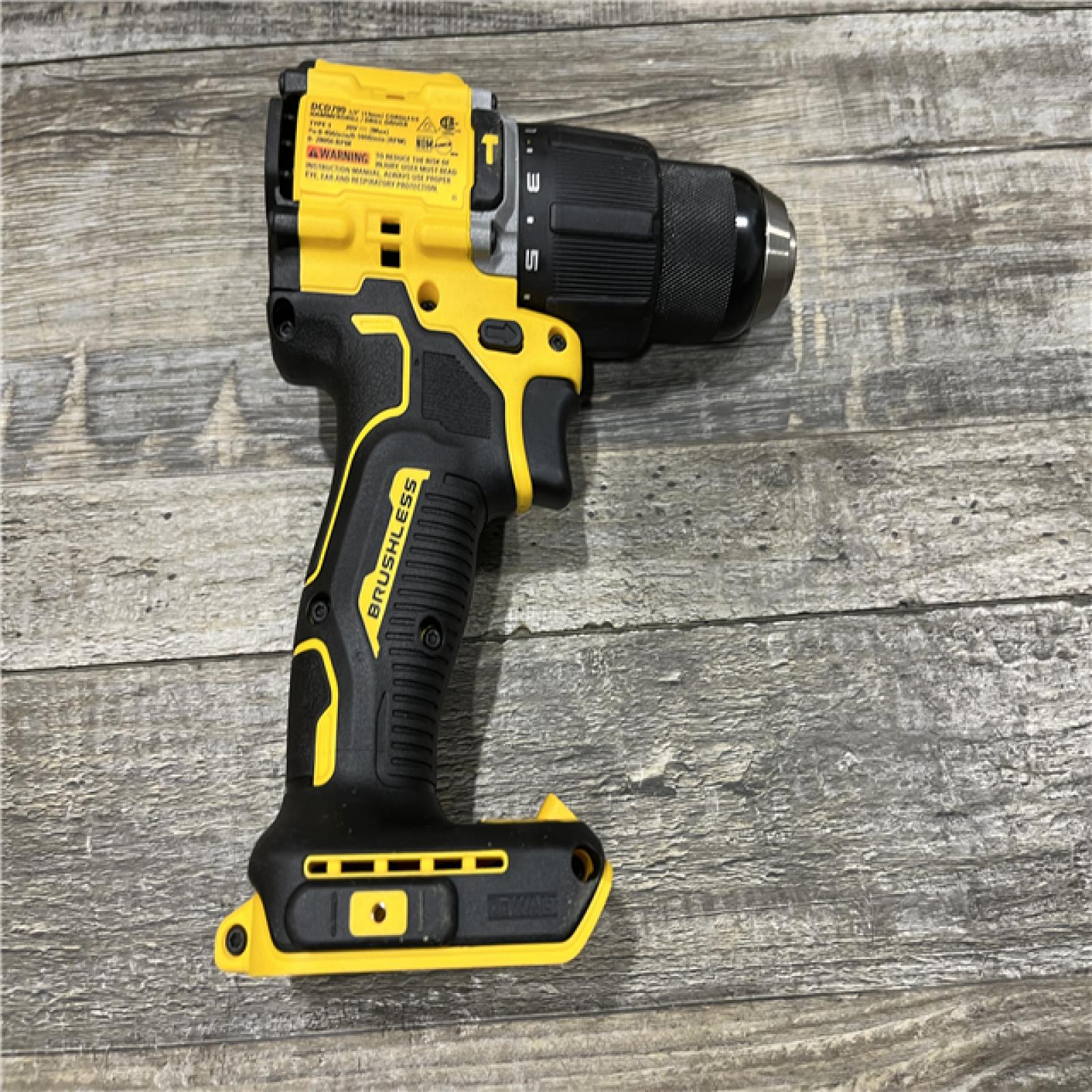 AS-IS DEWALT ATOMIC 20V Lithium-Ion Cordless 1/2 in. Hammer Drill Kit