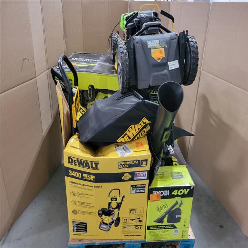 CALIFORNIA AS-IS OUTDOOR POWER EQUIPMENT
