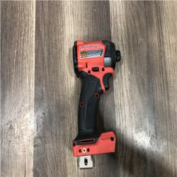 AS-IS Milwaukee FUEL 18V Lithium-Ion Brushless Cordless 1/4 in. Hex Impact Driver (Tool-Only)